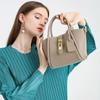 Äkta läder Liten Väska Kvinnor Mini Handväska 2023 Ny Äkta Läder Damväska Hinkväska Dam Sommarhandväska Messenger Bag