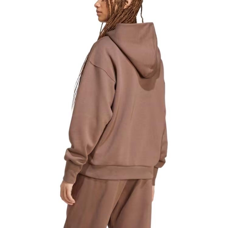 adidas Free Shipping With AdiClub All Szn Fleece Loose Hoodie IY6763