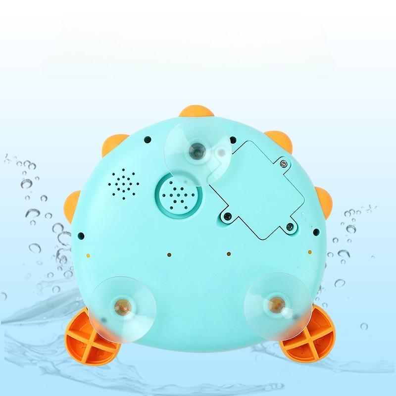 Pufferfish Bathroom Bubble Machine, Infant And Child Bathing, Water Toys, Electric Music Bath, Automatic Bubble Spit