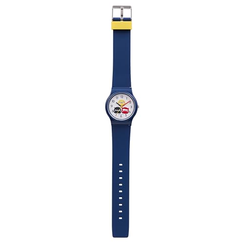 Citizen Q&Q Analog Disney TSUMTSUM Watch, 10 ATM Water Resistant, Urethane Strap, V06A-509VK, Girls' Navy