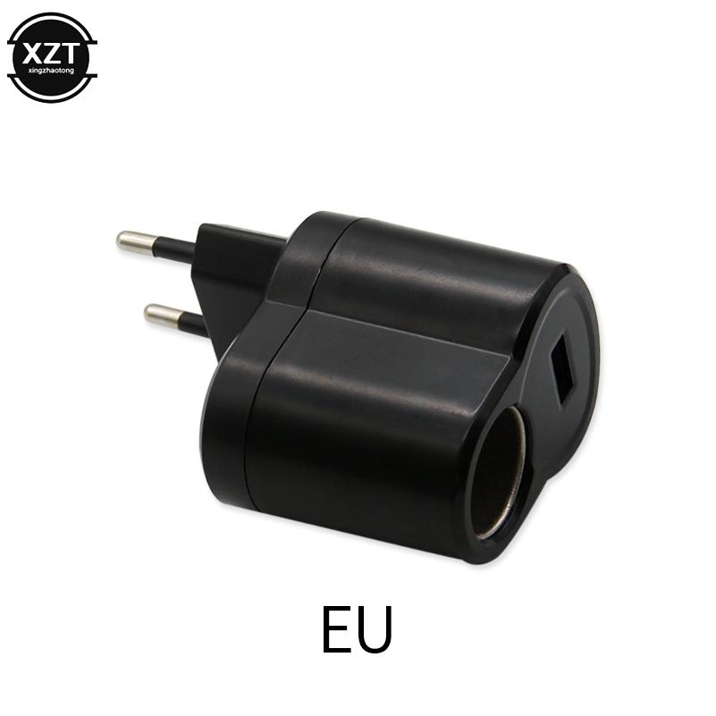 

Адаптер прикуривателя автомобиля AC 220 В в DC 12 В EU US Plug Converter Адаптер для настенной розетки Автоматический преобразователь Автомобильный аксессуар