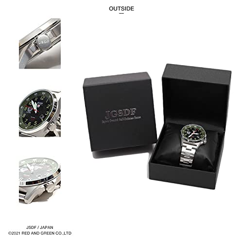 KENTEX JSDF Solar Waterproof Men's Watch S715M Green