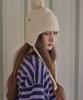 HAINT Boucle Pompom Trooper Hat_2Colors