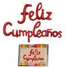 HAPPY BIRTHDAY Spanish Letter Balloon Set