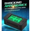 Newest 0-300V Shunt Bulit-In DC Digital Battery Tester Bidirectional Ammeter Voltmeter Power Energy Watt Meter