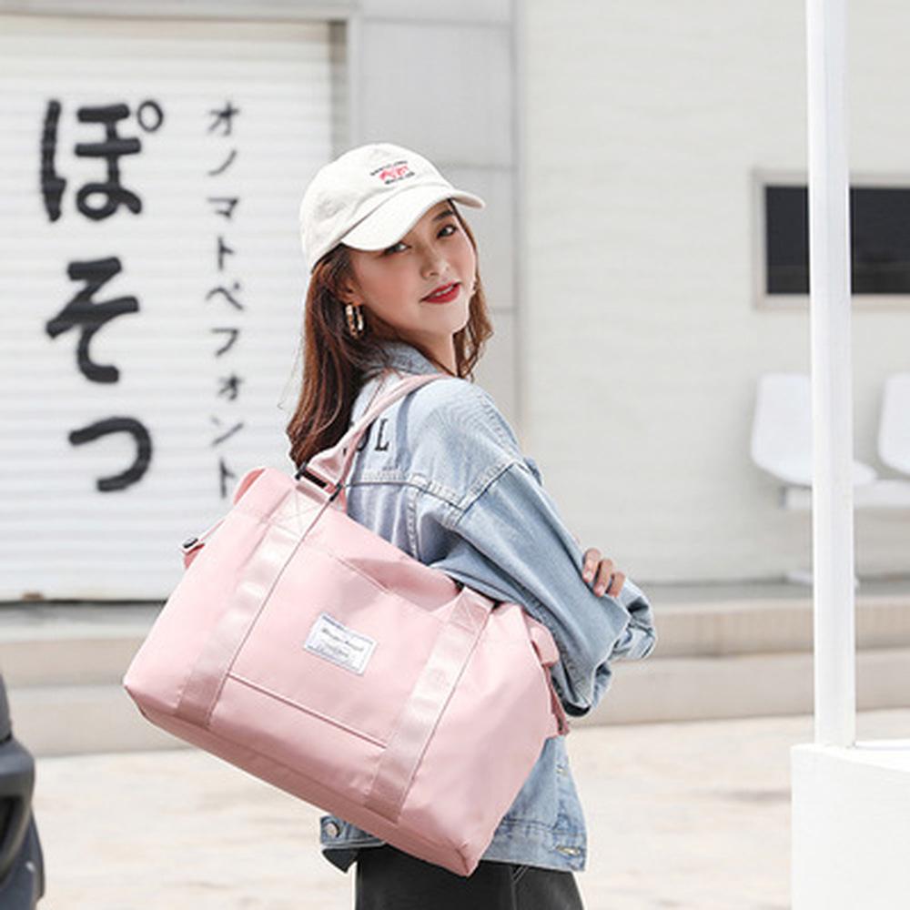 Przenośna torba podróżna Torba do ćwiczeń z separacją na sucho i mokro Duża pojemność Wodoodporna składana torba podróżna
