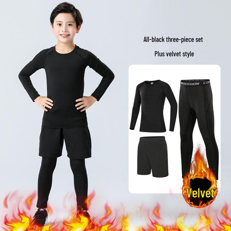 Kinder Schnelltrocknende Sport-Basisschicht: Body für Basketball, Fußball und Fitness - Ideal für Herbst/Winter.