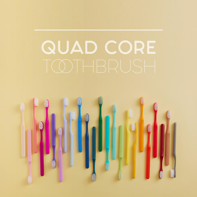 

[24 Color Toothbrushes] Quadcore Toothbrush (Original) NO.14 Green