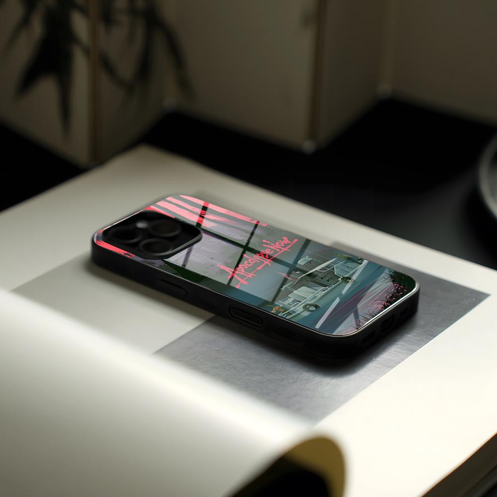 A-apocalypses Now Phone Case Glass For IPhone17 Air 16 Creative Concept 15 17 14 Pro Max 13 12 11 X XS XR Plus For Samsung S 26