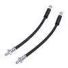 2PCS Front Rubber Brake Hose Set GBH249Z Front Brake Line Replacement for Classic Mini 1959 2000