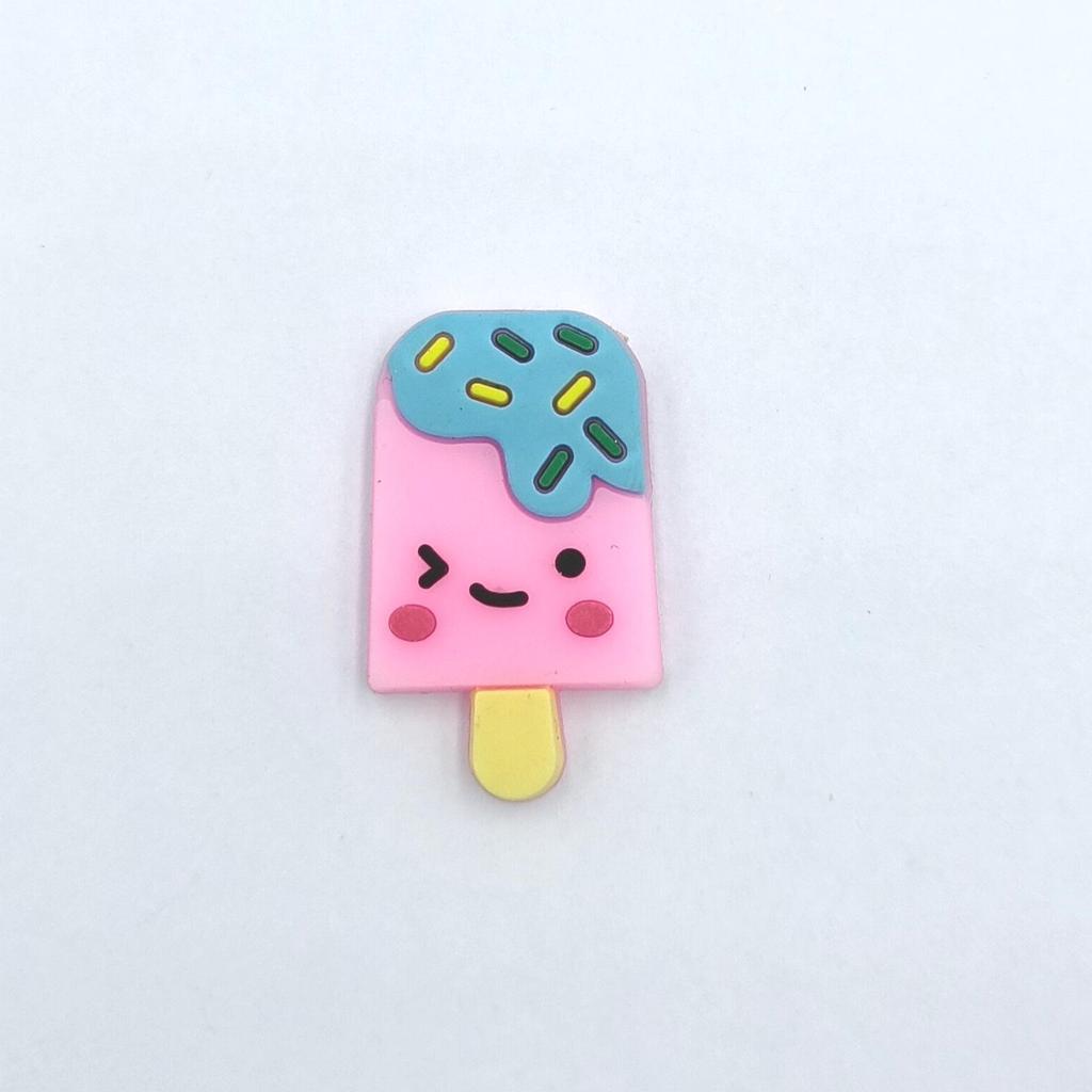 Cartoon Ice Cream Keychain, Phone Case, Hair and Shoe Accessories, DIY Buckles, and Storage Box