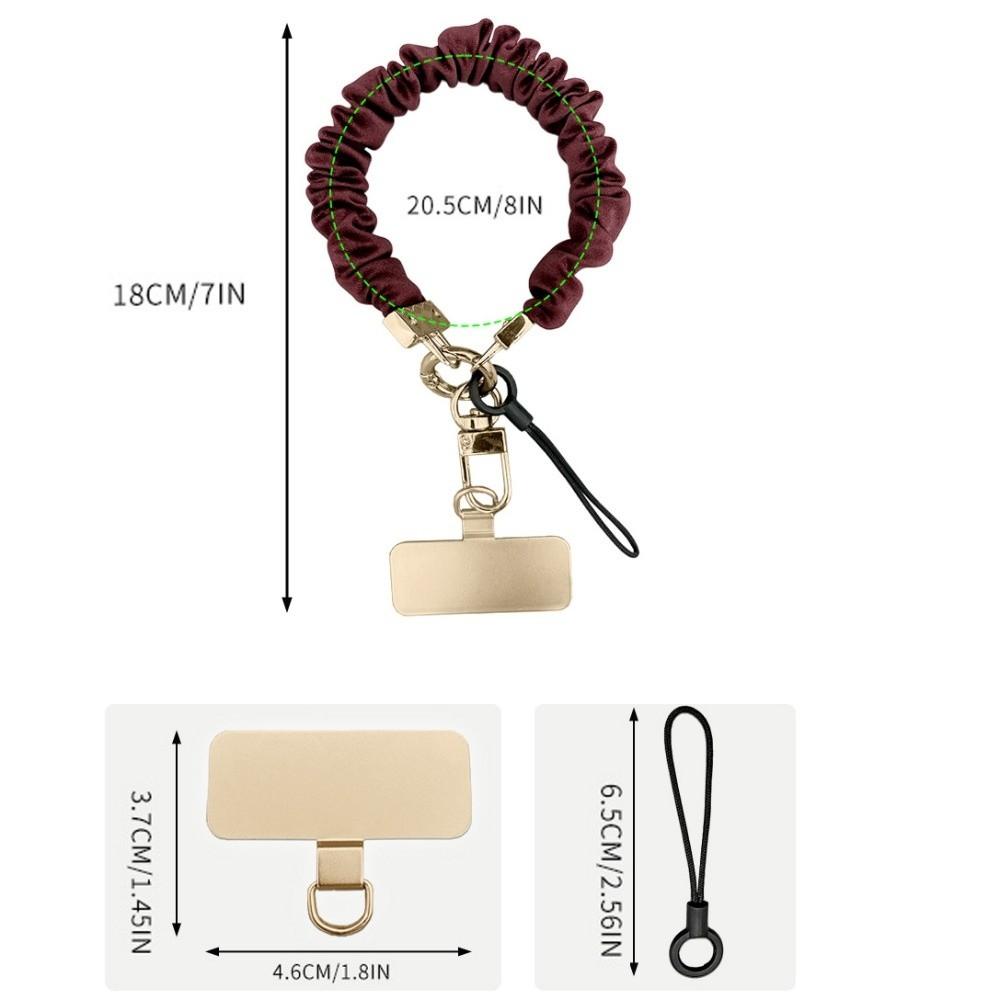 Metal Card Cell Phone Chain Pendant Mobile Phone Lanyard Mobile Phone Strap  Phone Case Accessories