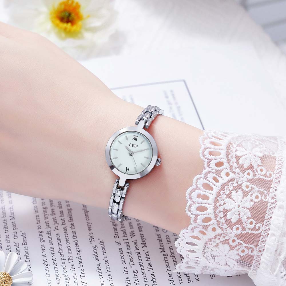 GEDI New Women's Quartz Watch Elegant Korean-style Petite and Sophisticated High-end Women's Watch Gift for Women