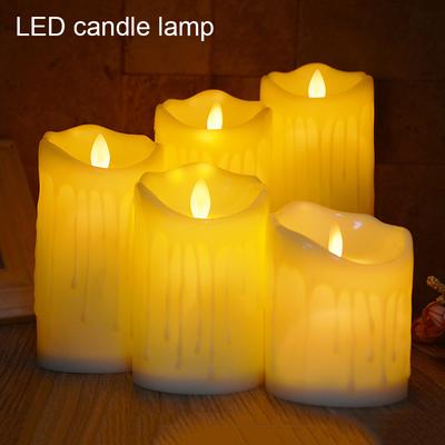 100/125/150mm LED Candles Flameless Candle Lamp Simulated Flame Candle Light for Christmas Wedding Party Home Decoration CDN