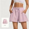 Women's Summer Thin Marathon Sports Shorts, Two-In-One Design, Anti-Exposure, Slimming, Track and Field Running Shorts
