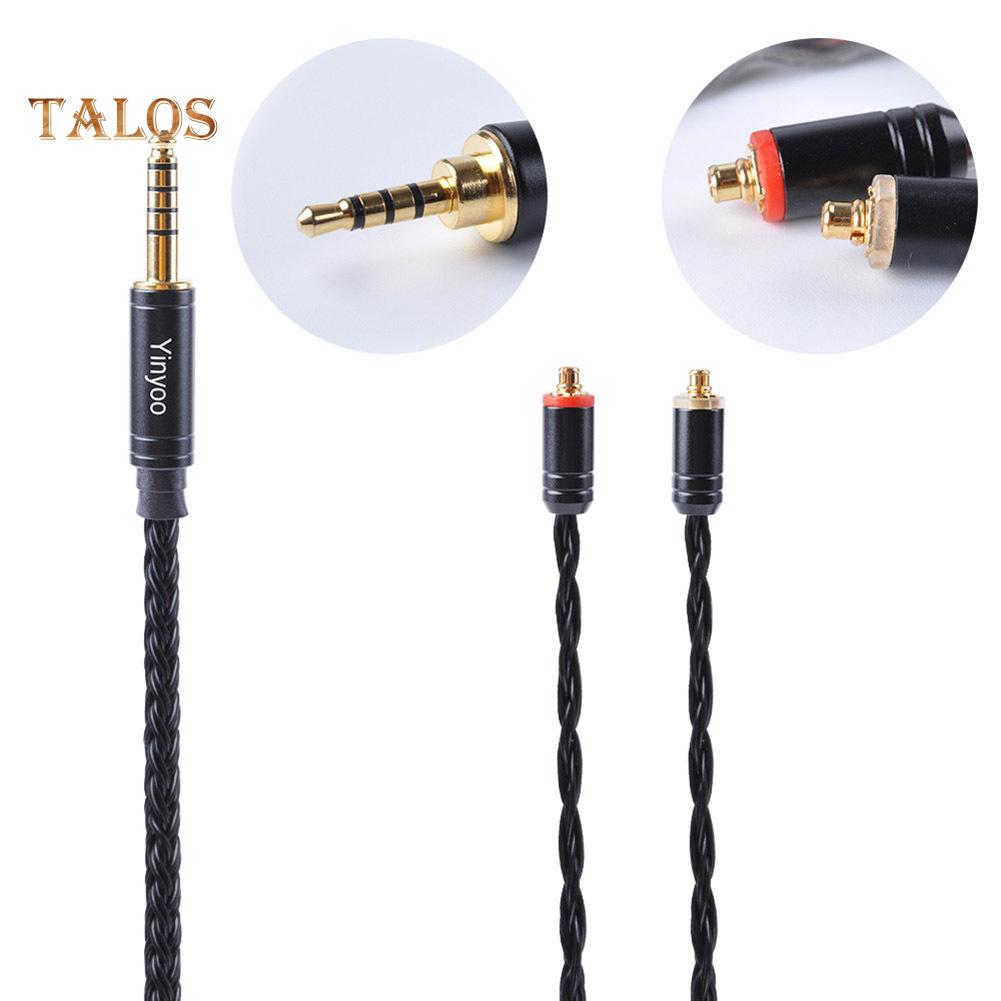 3.5mm DIY Sustituir cable del auricular del auricular de 1 metro de alambre de actualización con el Mic 3.5mm DIY Sustituir cable del auricular del auricular de 1 metro de alambre de actualización con el Mic
