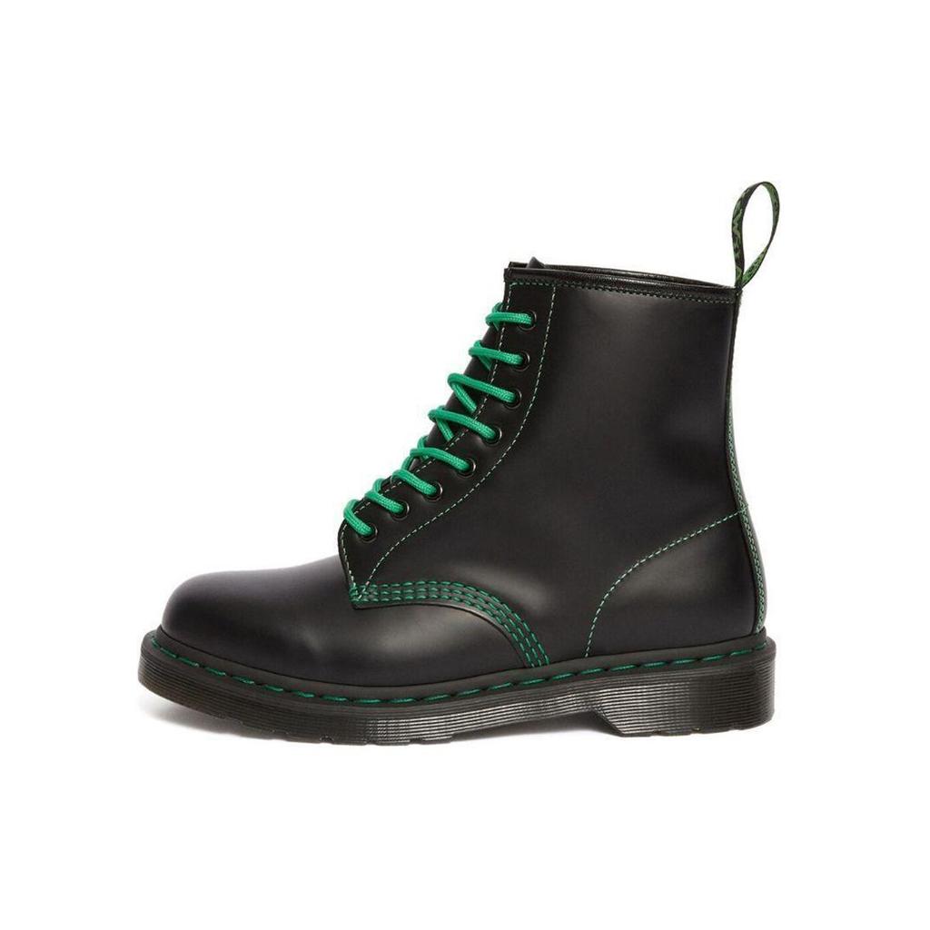 Dr. Martens 1460 Colour Stitch Boots Men Boots Black Green 25826001