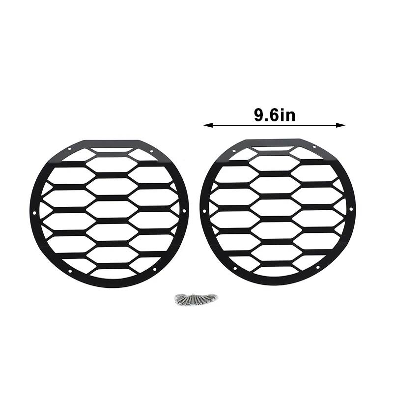 Car Headlight Metal Decoration Lamp Protective Cover for Suzuki Jimny 2019 Up Exterior Accessories