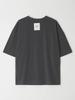 NUS Yei Back Patch 1/2 Tee Charcoal