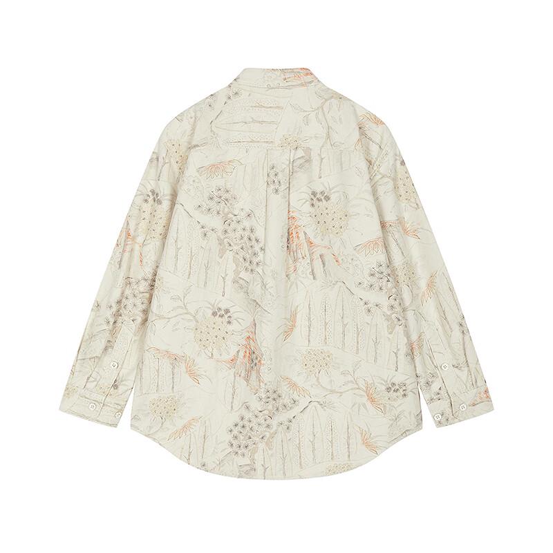 JNBY 25 Autumn New Loose Shirt Collar Shirt