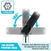 SHGO-11" Adjustable Basin Wrench, 3/8"- 1-1/4" Capacity For Under Sink Tap Nut Spanner, Plumbing Tool