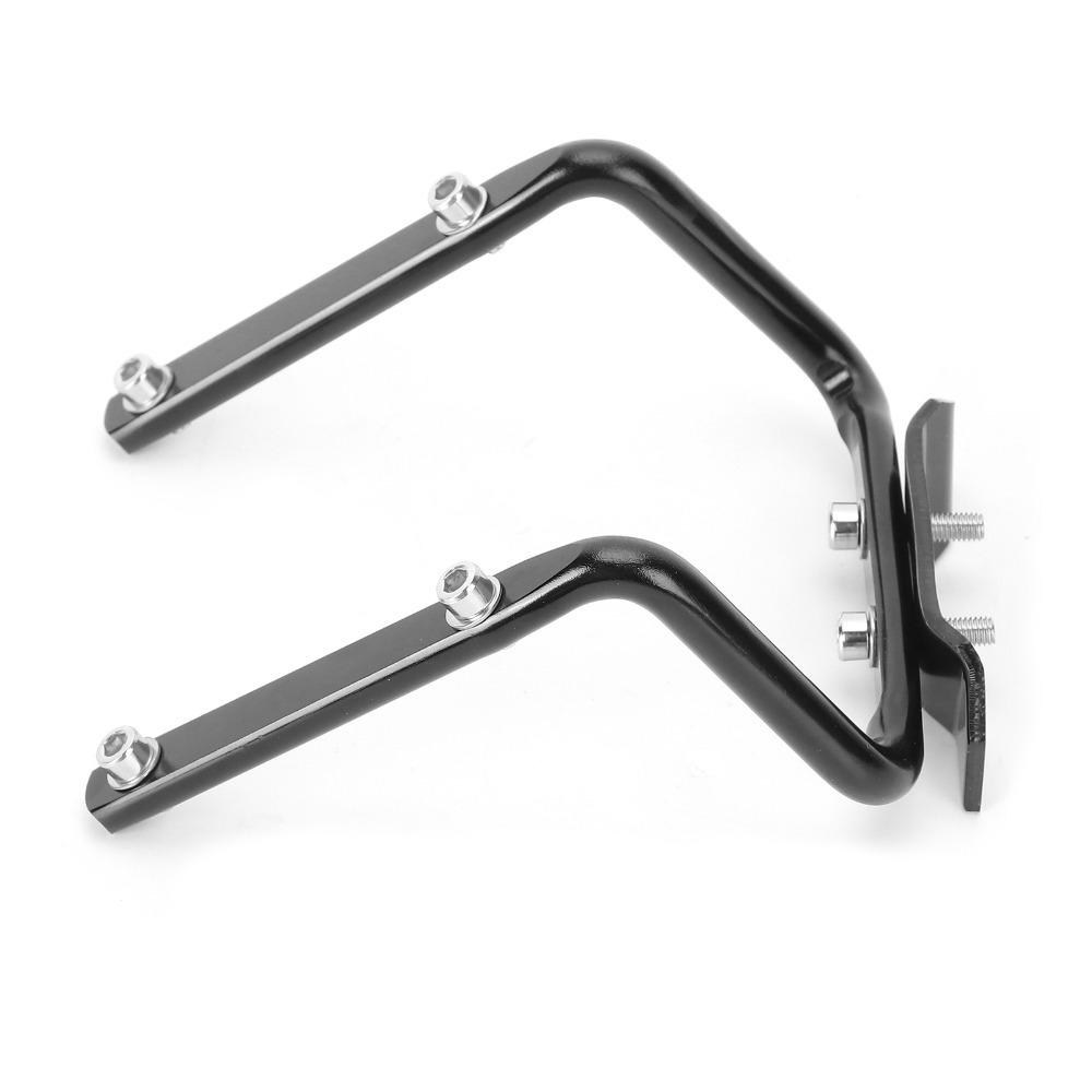 Aluminum Alloy Bike Seat Post Bottle Rack Converter Black Easy Installation Bike Saddle Back Double Water Bottle Holder чёрный