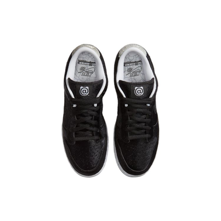 Medicom Toy x Nike Dunk Low SB BE@RBRICK Unisexové tenisky Černá Bílá CZ5127-001