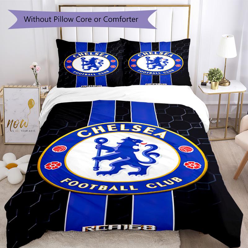 Set Biancheria da Letto Chelsea Copripiumino Traspirante con Federe Decorazione per la Casa Regalo di Compleanno