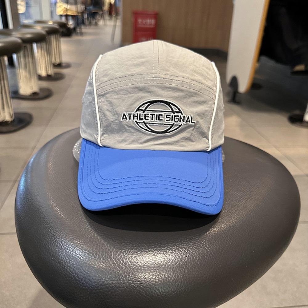 

American Retro Mountain Outdoor Women s 5-Panel Color-Block Baseball Cap - Lightweight Quick-Dry Breathable Summer Sun Hat Adjustable