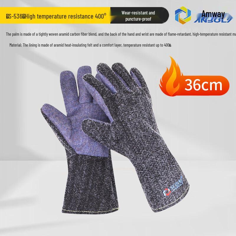 ZISIZ High Temperature Heat Resistant Gloves