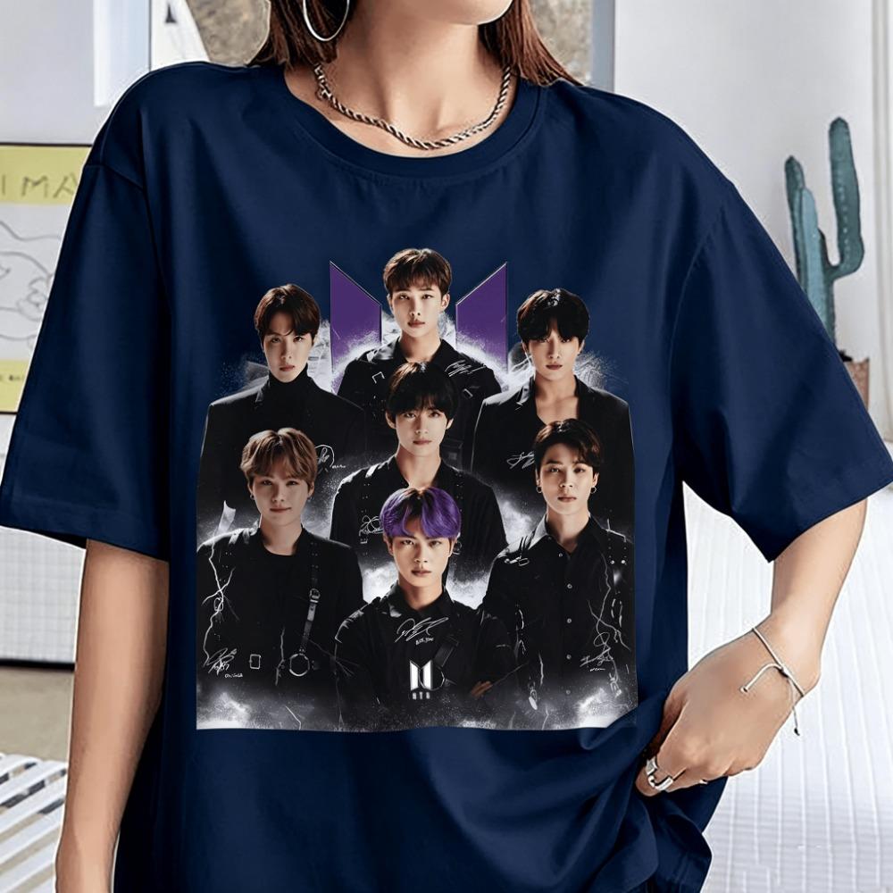 Inspiration T-shirt Idol Korean Pop Summer Fashion T-shirt