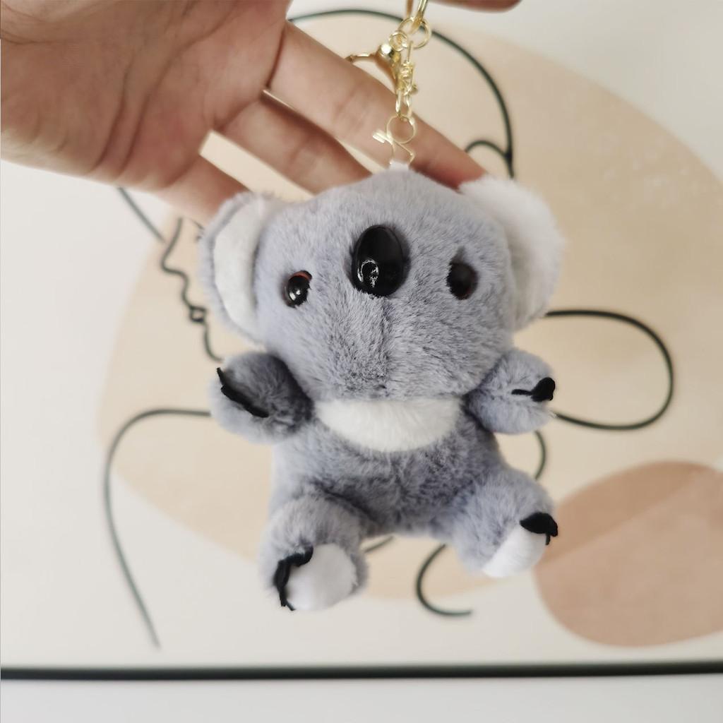 Entzückender Koala Plüsch Schlüsselanhänger Weiches Spielzeug Niedliche Tierpuppe Taschenanhänger für Paare