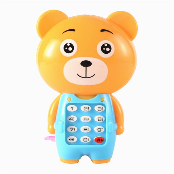 Electronic Toy Phone Musical Children Phone Toy Early Education Cartoon Telephone Cellphone Baby Toy