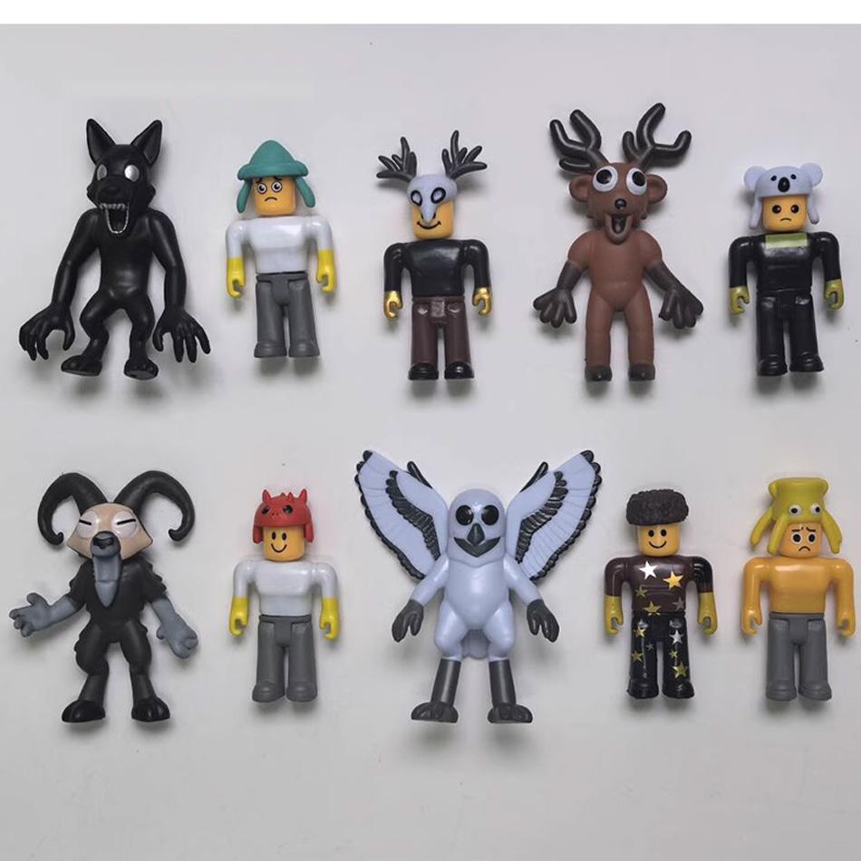 New 99 Nights In The Forest Deer Blind Box Toys Movie Stuffed Animals Fans Birthday Gifts Toys for Kids Halloween Gift