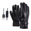 Heated Full Finger Mittens Touch Screen USB Warm Hand Heating Gloves Windproof Constant Temperature for Skiing Riding Hiking