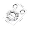 Boiled Egg Shell Top Cover Cutter Opener Stainless Steel Egg Opener Scissors Slicers Convenient Egg Shell Cutter Kitchen Gadgets