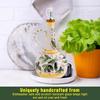 500ml Olive Oil Dispenser Embossed Ceramic Oil Vinegar Bottle Condiment Storage Container Oil Dispenser Can Ceramic Oil Bottle