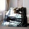 1Pc Transformers Cybertronian Warriors Flannel Fleece Blanket Soft Warm Throw Blanket for Sofa Bed Couch Home Decor Lightweight Travel Nap Blanket Xma