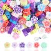 Colorful Bohemian Polymer Clay Beads - DIY Jewelry Accessories Pack