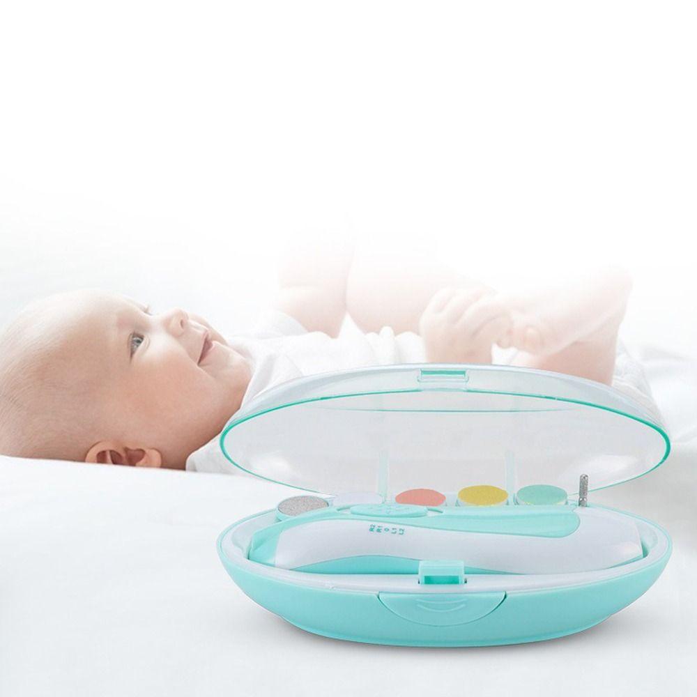Anti-scratch Electric Baby Nail Trimmer Anti-clamping Baby Nail Care Equipment  Home