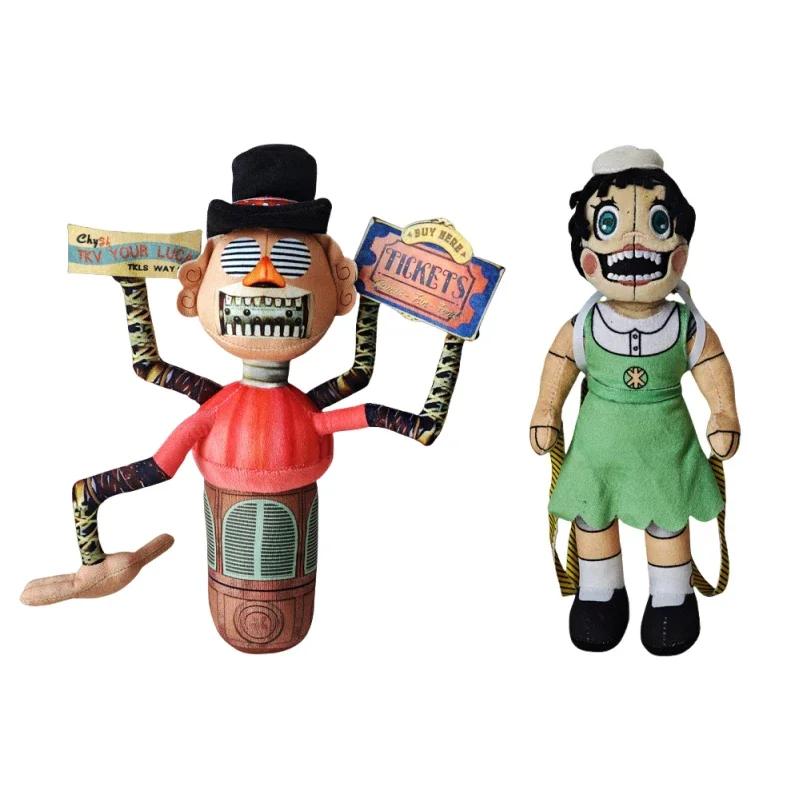 NEW Anime Secret Of The Mimic Plush Scared Horror Game Soft Stuffed Joker Plushie Desk Decoration Dolls Toys Gift Party Favors