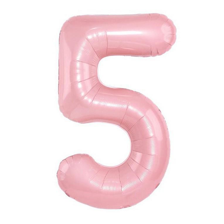 32" Medium Number Aluminum Foil Balloon for Children's Birthday Party Decorations