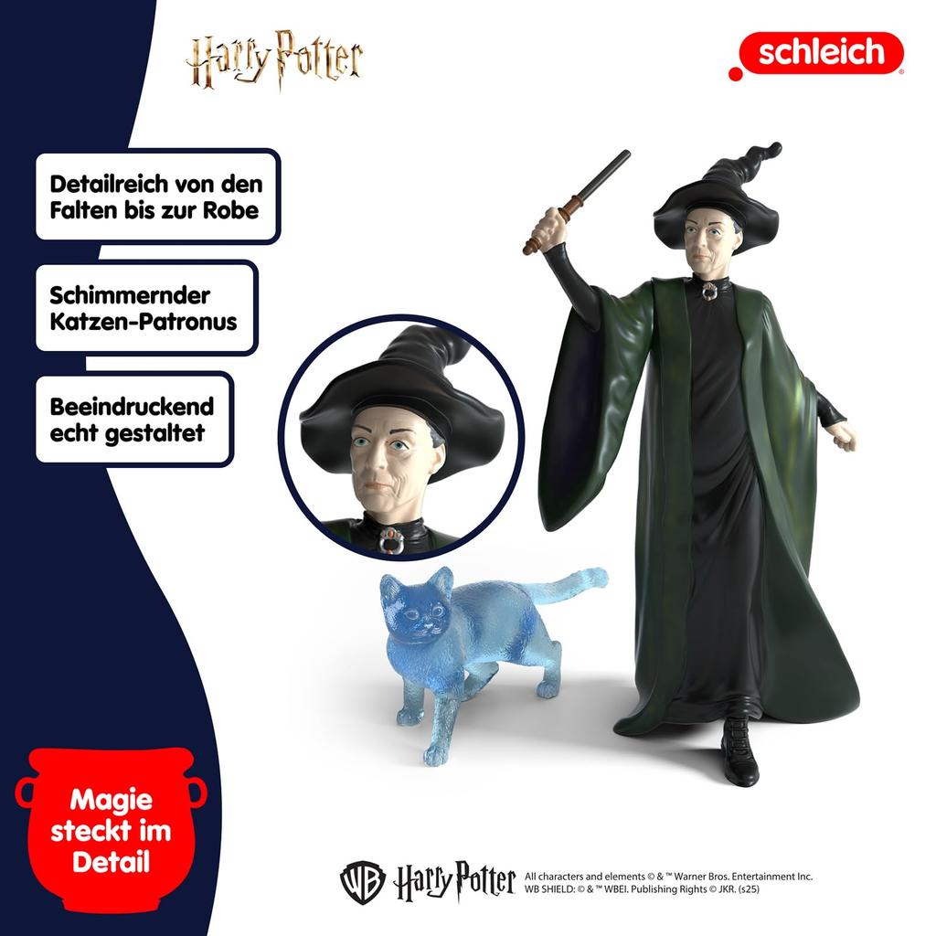 Schleich seria Harry Potter Profesor McGonagall i Patronus 42682