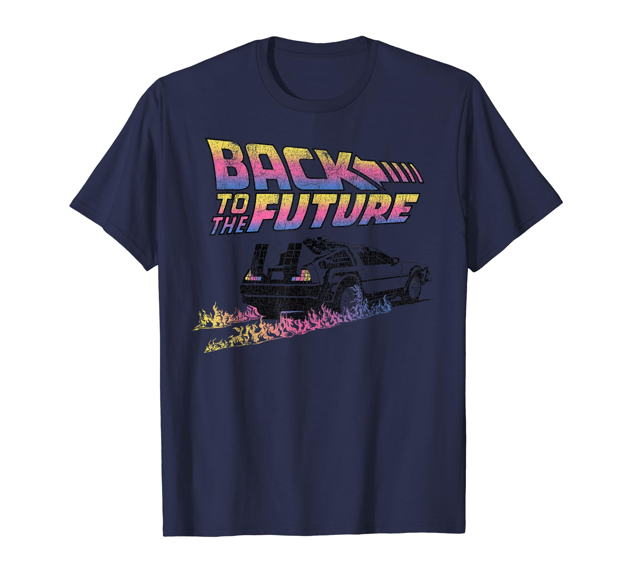 

Back to the Future DeLorean Flames T-Shirt