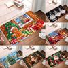Weihnachten Willkommen Eingang Fußmatte Heimdeko Teppich Innen Außen Bodenmatte Wohnzimmer Schlafzimmer Bad Küche Teppich