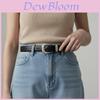 Leather Womens Belt Casual Dress Pants Fashion Alloy Buckle For Office And Daily Wear
