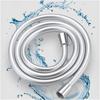 Pvc Pipe 2m/1.5m/1.0m Super Soft Silicone Shower Hose Anti-twist Gun Metal Bathroom Pipe Long Water Pipe High Quality