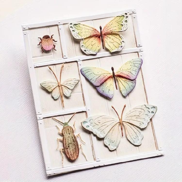 Butterfly Die Cut Scrapbooking Cutting Dies Templates For Scrapbooking Journal Packaging Photo Album Decoration