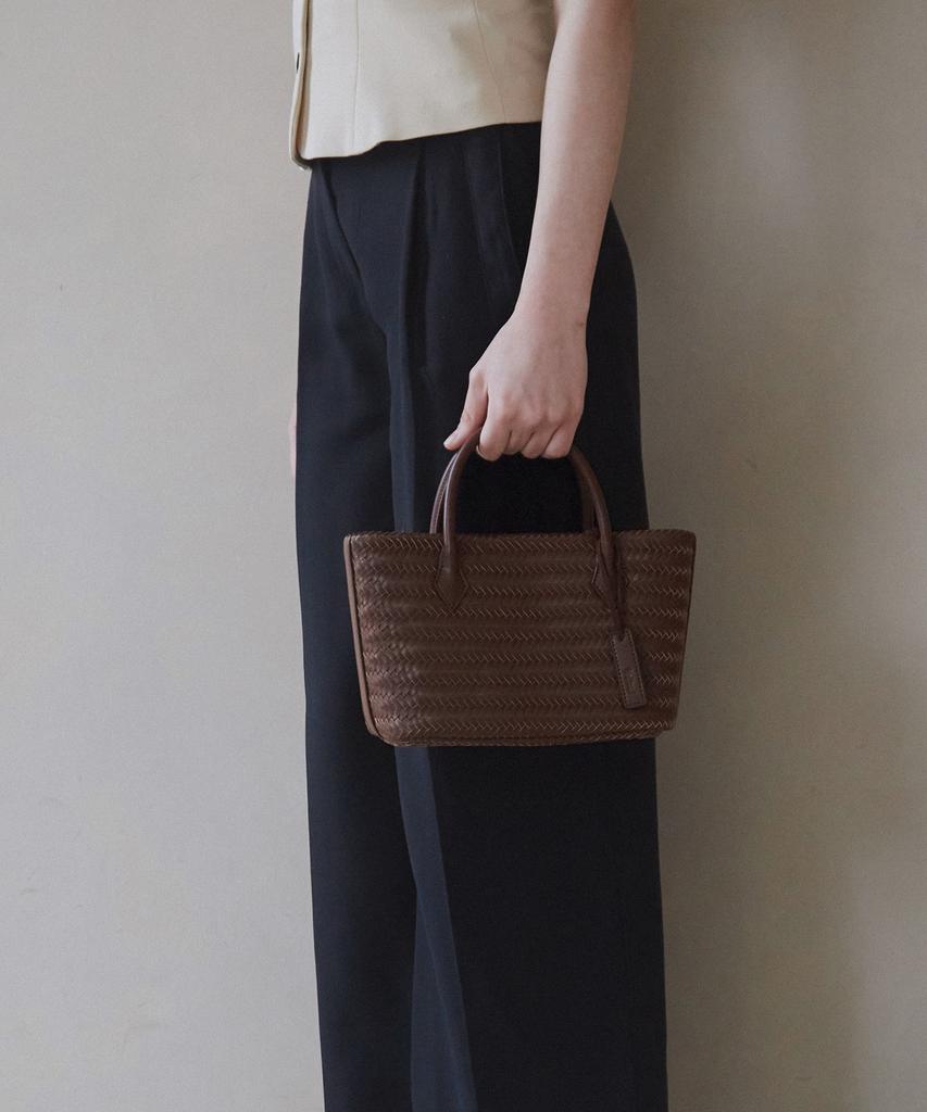 Valluat Ceane Weaving Bag_Brown