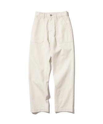 UNIFORM BRIDGE Cotton Fatigue Pants Regular Fit(Women) Natural